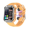 OVISEN T93 1.96 inch IPS Screen 2 in 1 Bluetooth Headset Smart Watch, Supports Blood Oxygen Monitoring/Bluetooth Music(Orange)