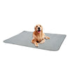 Washable Dog Pee Pad, Large 100x90cm, Grey - Reusable & Leakproof