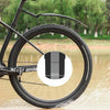 WEST BIKING Mountain Bike Retractable Folding Mudguards(Black)