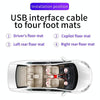 Car 4 in 1 USB RGB Foot Colorful LED Atmosphere Light
