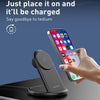 LDNIO WL02 25.5W 5 in 1 MagSafe Wireless Charger with 30cm Type-C Cable(Black)