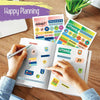 0908-J4 Encourage Holiday Decoration Note Stickers Planning Stickers(12pcs/Set)