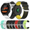 For Garmin Approach S2 / S4 Two-color Silicone Watch Band(Black Grey)