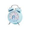 Student Cute Style Bell Alarm Clock Bedside Mute Clock With Light Specification Y33 3 Inch (Blue)