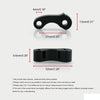 OT243 2 PCS Aluminum Alloy Window Latch Hinge Pivot for 95-04 Tacoma 00-06 Tundra Rear Quarter BL