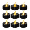 Halloween Electronic LED Candle Light, Color: Warm White Flash(Spider Web)