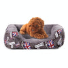 Warm Dog Bed Mat, Large 66x50cm, Coffee, Waterproof