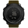 NORTH EDGE Multi-function Waterproof Outdoor Sports Electronic Smart Watch, Support Humidity Measurement / Weather Forecast / Speed Measurement, Style: Nylon Strap(Khaki)