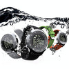 Lokmat MK18 1.1 inch Circle Screen IP68 Waterproof Smart Watch, Support Information Reminder / Remote Camera / Walking Motion Monitor(Silver)
