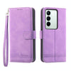 For vivo V27 Dierfeng Dream Line Leather Phone Case(Purple)