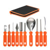 10-in-1 B Halloween Pumpkin Carving Set DIY Halloween Decoration With Carry Bag