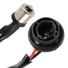 2 PCS 1156 / BAU15S DC12V 50W 6 Ohms Turn Signal / Reversing Light / Brake Light Split Dual Resistance Decoder