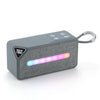T&G TG685 Mini Portable Outdoor Wireless Bluetooth Speaker with LED Atmosphere Light(Grey)