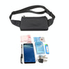 Multi-function Universal Outdoor Mobile Phone Bag Shoulder Bag Waist Bag, Size: 11 x 20cm(Black)