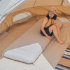 Naturehike NH20PJ023 Outdoor Camping Cotton Cover for Inflatable Cushion (OG2837AY) (Almond yellow)