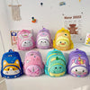 Kindergarten School Bag Children Cute Cartoon Backpack(Pink)