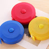 4 PCS 1.5m Cute Plastic Mini Automatic Retractable Tape Measure(Random Color Delivery)