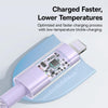 Baseus CD Series PD20W USB-C / Type-C to 8 Pin Fast Charging Data Cable, Length:1m(Purple)