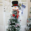 CX20208 Snowman Pattern Christmas Tree Pendant Decoration, Size: L