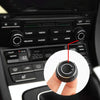 For Porsche Cayenne Left Driving Car Left CD Player Volume Adjustment Knob Cover 97064292901