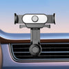 Car Air Outlet Mobile Phone Holder Automatic Lock Snap-on Navigation Holder(Red)