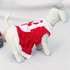 Christmas Santa Dog Costume, Red, Size L (Girl Dogs)