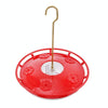 Red Hanging Hummingbird Feeder - Outdoor Garden Patio