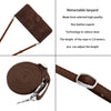 For Samsung Galaxy A36 5G Dream Triangle Leather Phone Case with Long  Lanyard(Brown)