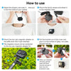 TELESIN Magnetic Action Camera Quick Release Bracket Mount,Spec: Extended Suit