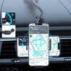 L005L+M013 Car Suction Cup Phone Holder(Carbon Fiber)