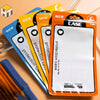 100 PCS  Ziplock Bags Plastic Bags Mobile Phone Case Packaging Bags(12 x 21cm Orange Yellow)