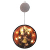 Halloween Star String Light Show Window Horror Decoration LED Battery Powered Hanging Lamp(Castle)