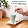 Creative Geometric Rhombus Toothbrushing Cup Home Couple Mouthwash Cup, Capacity:201-300ml(Green)