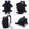 3D Animal Backpack Dinosaur Shape Cartoon School Bags Teenager Schoolbag(Blue)