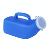 Household Mens Urinal 1200ml Plastic Potty With Lid And Smooth Mouth Urinal(Blue)