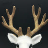 Simulation Deer Home Ornaments Plush Christmas Deer Doll Holiday Decorations, Size:24x24cm, Specification:Twist Head