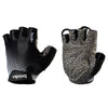 BOODUN 1096 Non-slip Wear-resistant Breathable Fitness Sports Silicone Gloves, Size:XL(Black)