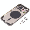 iPhone 13 Pro Back Cover Black - SIM Tray & Lens