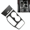 2 PCS Car Water Cup Panel Carbon Fiber Decorative Sticker for Jeep Grand Cherokee 2016-2018