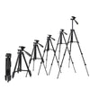 Portable Aluminum DSLR Camera Live Tripod Photography Retractable Landing Bracket, Specification: 150cm Tripod+Clip+Bag