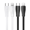 WK WDC-100 1m 2.0A Output Speed Pro Series PD 18W Fast Charging USB-C / Type-C to 8 Pin Data Sync Charging Cable (White)
