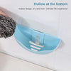 5 PCS Plastic Drain Soap Box Bathroom Wall-mounted Soap Storage Box(Dark Blue)