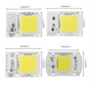 High Power 220V LED FloodlightCool/Warm White COB LED Chip IP65 Smart IC Driver Lamp(30W warm white)