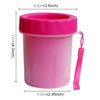 Silicone Paw Cleaner Cup - Small (Red)