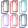 For Samsung Galaxy S24 5G Starry Sky Solid Color Shockproof TPU Clear PC Phone Case(Sky Blue)