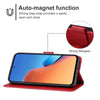 For Xiaomi Redmi 12 Leather Phone Case(Red)