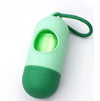 10x Portable Dog Poop Bag Dispensers & 150 Bags - Green