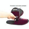 Outdoor Folding Portable Slippers, Size: L(Blue)