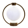 Magnetic Levitation Bluetooth Speaker Ornament Desktop Ambient Glow Night Lights, Style: Dark Pattern Moon(UK Plug)
