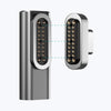 100W USB-C / Type-C Female to 20 Pin Magnetic USB-C / Type-C Male Elbow Adapter (Black)
